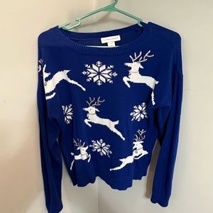 Christopher & Banks ladies reindeer sweater.